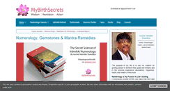 Desktop Screenshot of mybirthsecrets.com